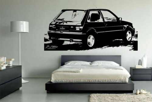 1990 Ford Fiesta RS Turbo Hátulról