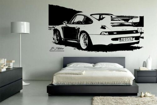 1995 Porsche 911 GT2 Hátulról