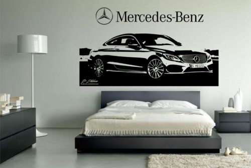 2017 Mercedes-Benz C-Class felirattal