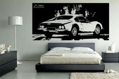 1966 Ferrari Dino 206 GT hátulról