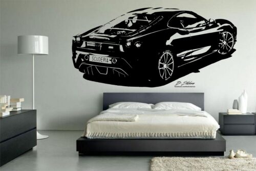 2008 Ferrari 430 Scuderia hátulról