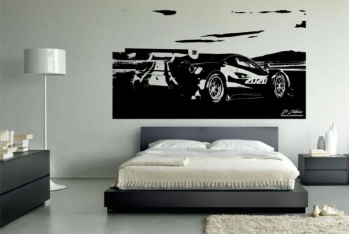 2020 Ferrari 488 GT3 Evo hátulról